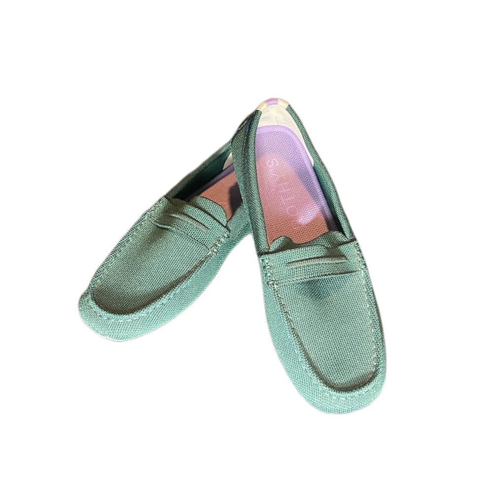 Rothy’s The Driver loafer - emerald green sz 8